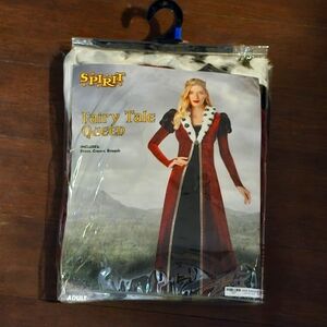 Brand New  Fairy Tale Queen Adult Costume Spirit Halloween XL 14/16 Renaissance